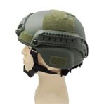 Capacete Tático Militar X-Force Verde Verde Musgo