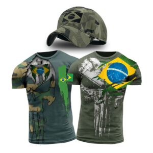 CamisadoBrasilCaveira BoneBrasil